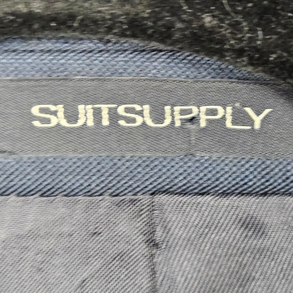 Suitsupply Blazer Mens 36R Navy Blue Lazio Slim Vitale Barberis Canonico Wool - Picture 6 of 15